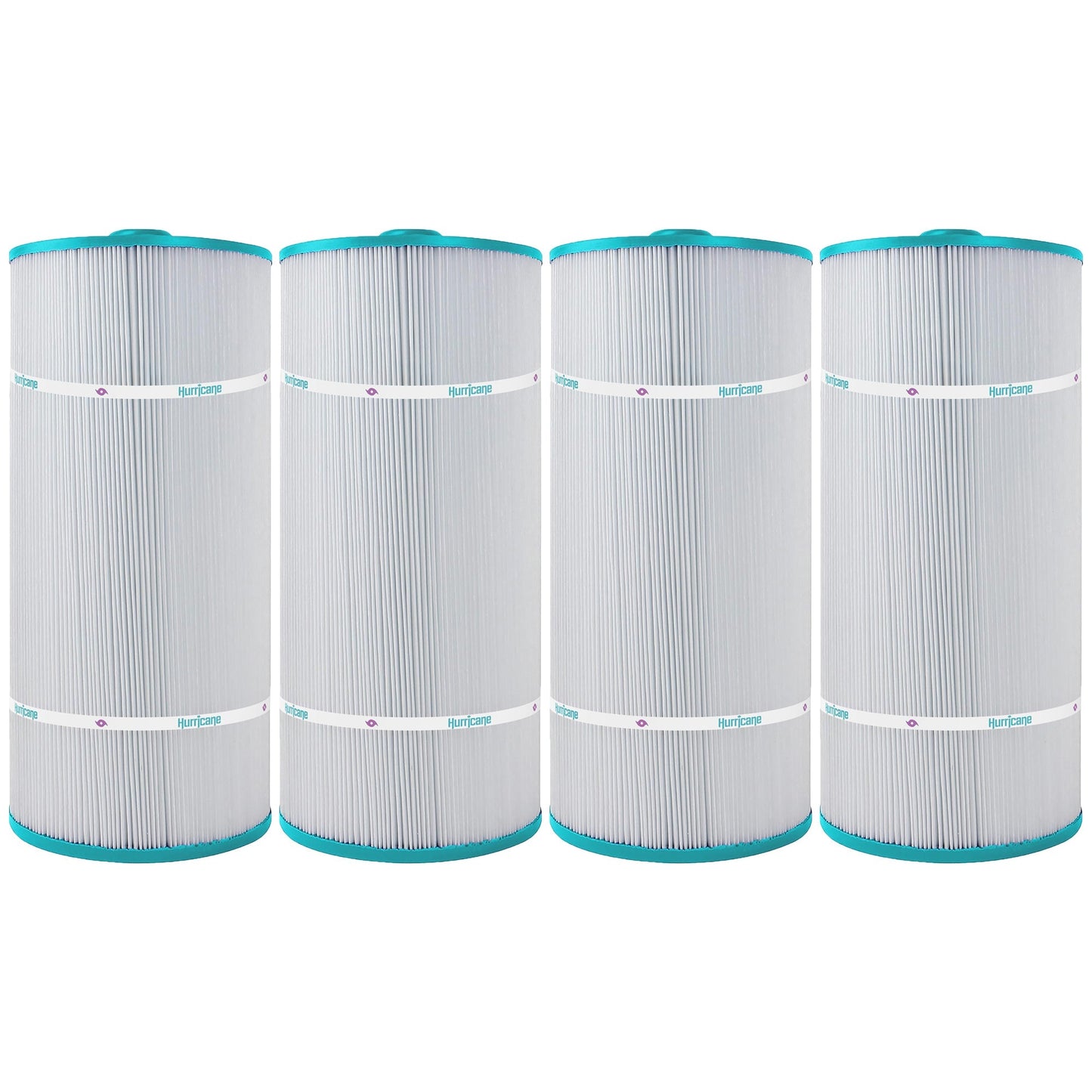 Hurricane 4 Pack HF-OUT19-01 Advanced Spa Cartridge Outer Filter Replacement