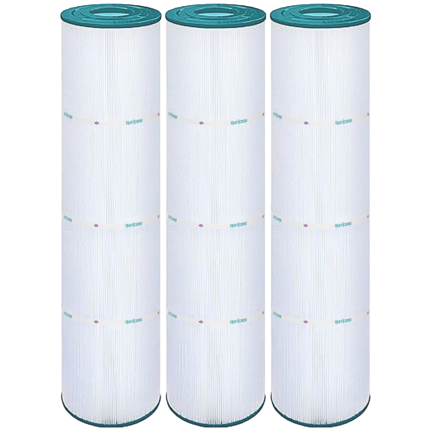 Hurricane 3 Pack HF4975-01 Advanced Pool and Spa Filter Cartridge Replacement