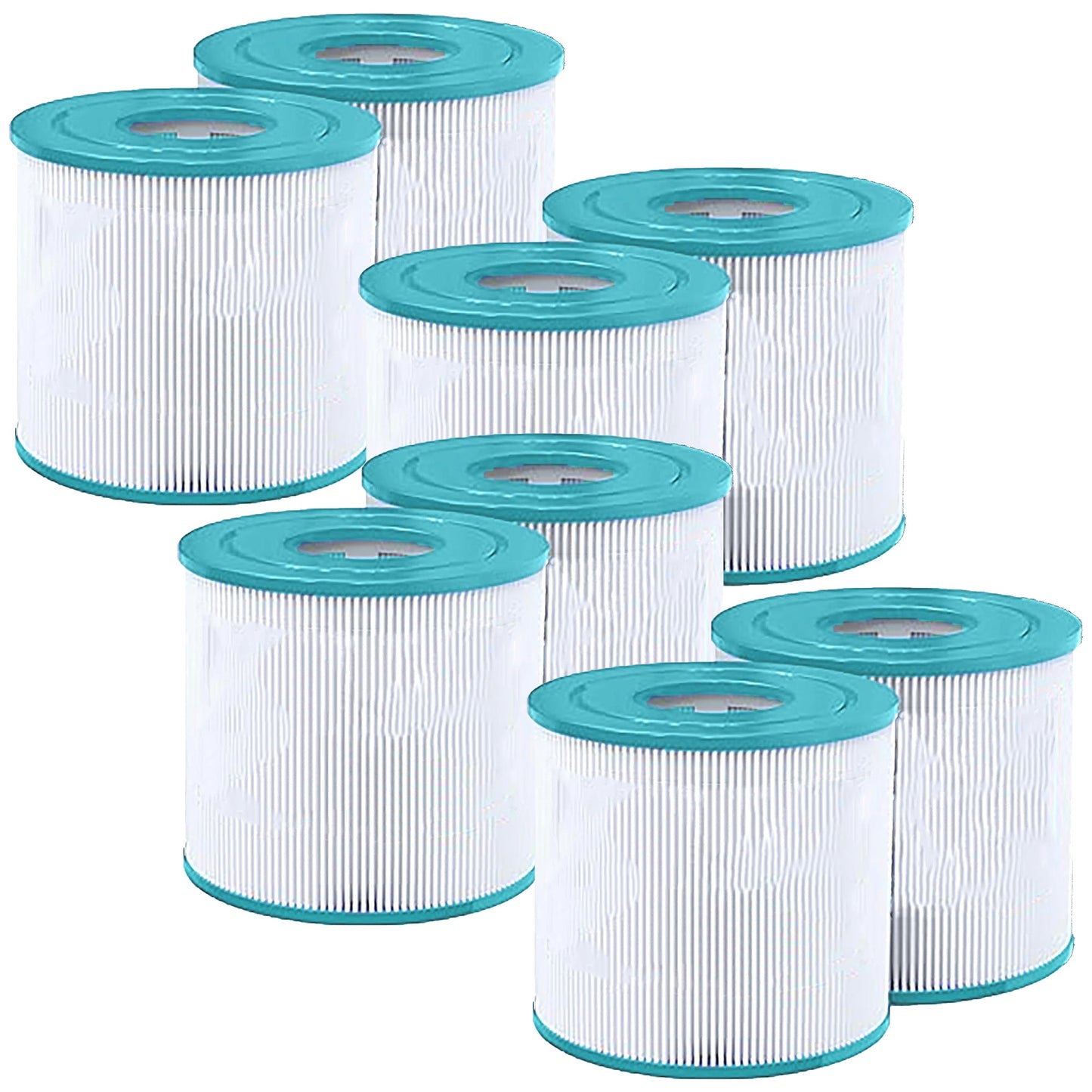 Hurricane 8 Pack HF4401-02 Advanced Pool and Spa Filter Cartridge Replacement