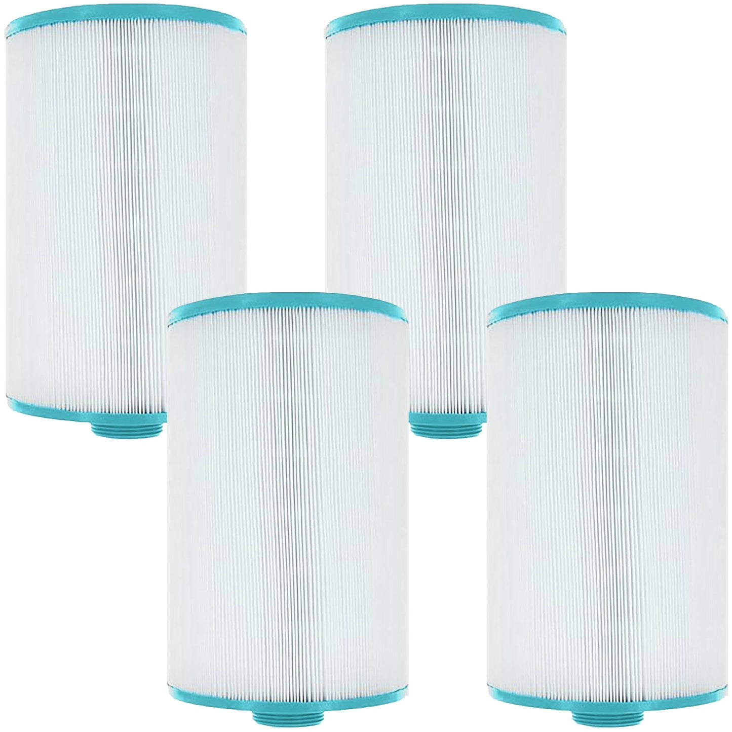 Hurricane 4 Pack HF6H47-01 Advanced Pool and Spa Filter Cartridge Replacement