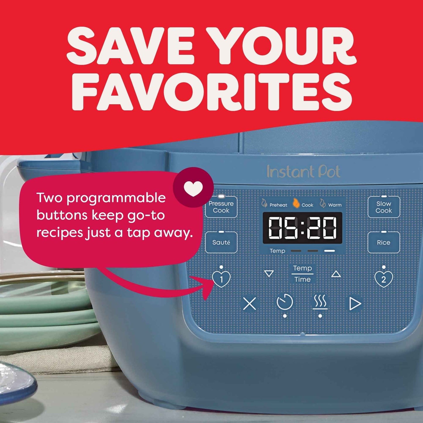 Instant Pot® 4QT RIO™ Mini Chef Series Multi-Cooker, Daydream