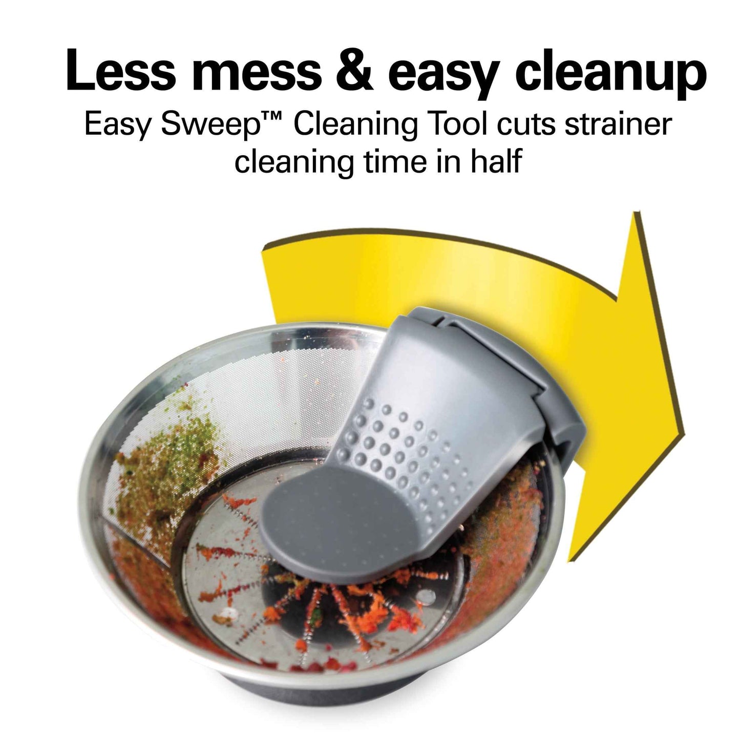 Hamilton Beach Big Mouth Easy Clean Juicer Machine for Fruits and Vegetables with Extra Large Chute,  Extractor de Jugos, Stainless Steel