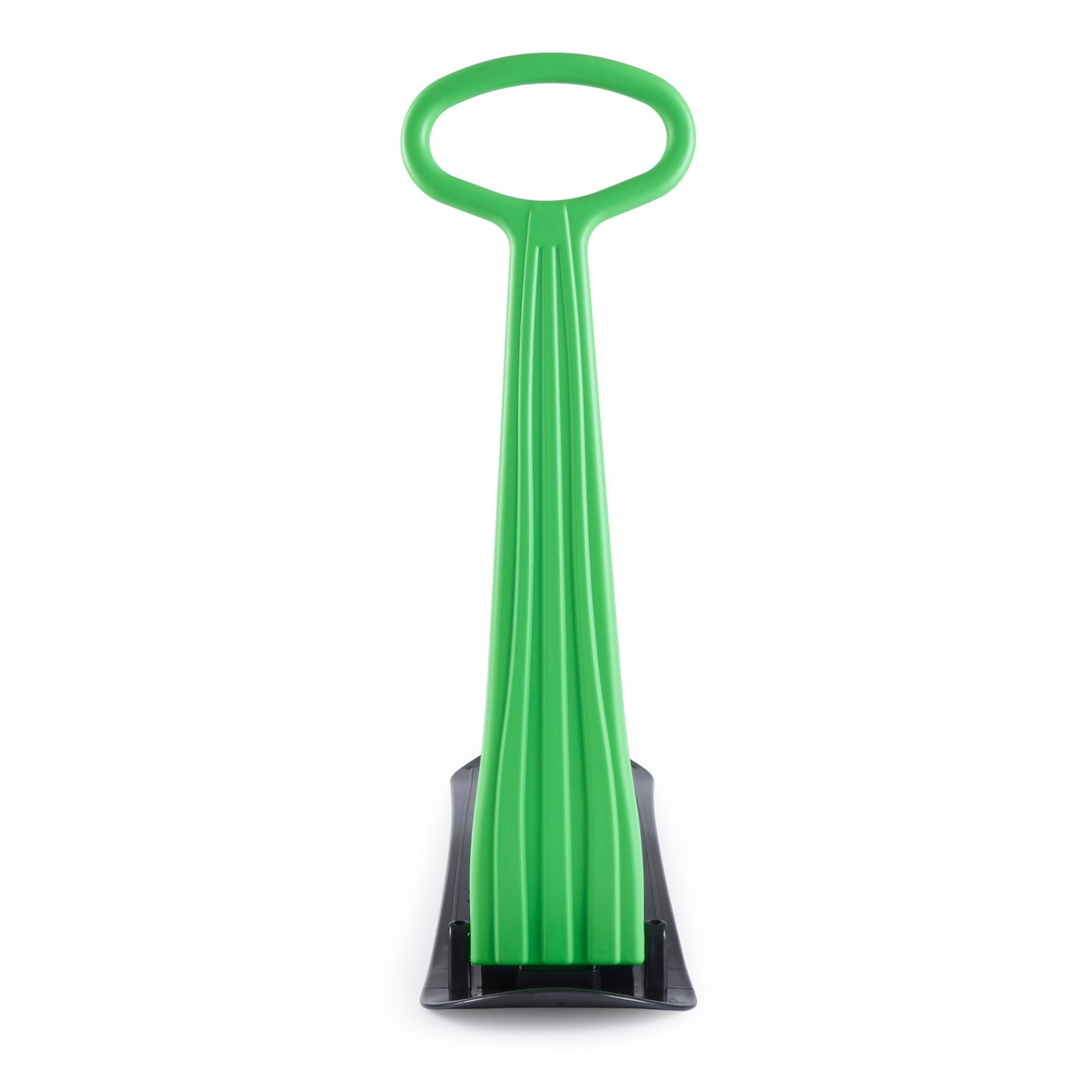 Slippery Racer Kid Foldable Downhill Outdoor Winter Ski Scooter Snow Sled, Green