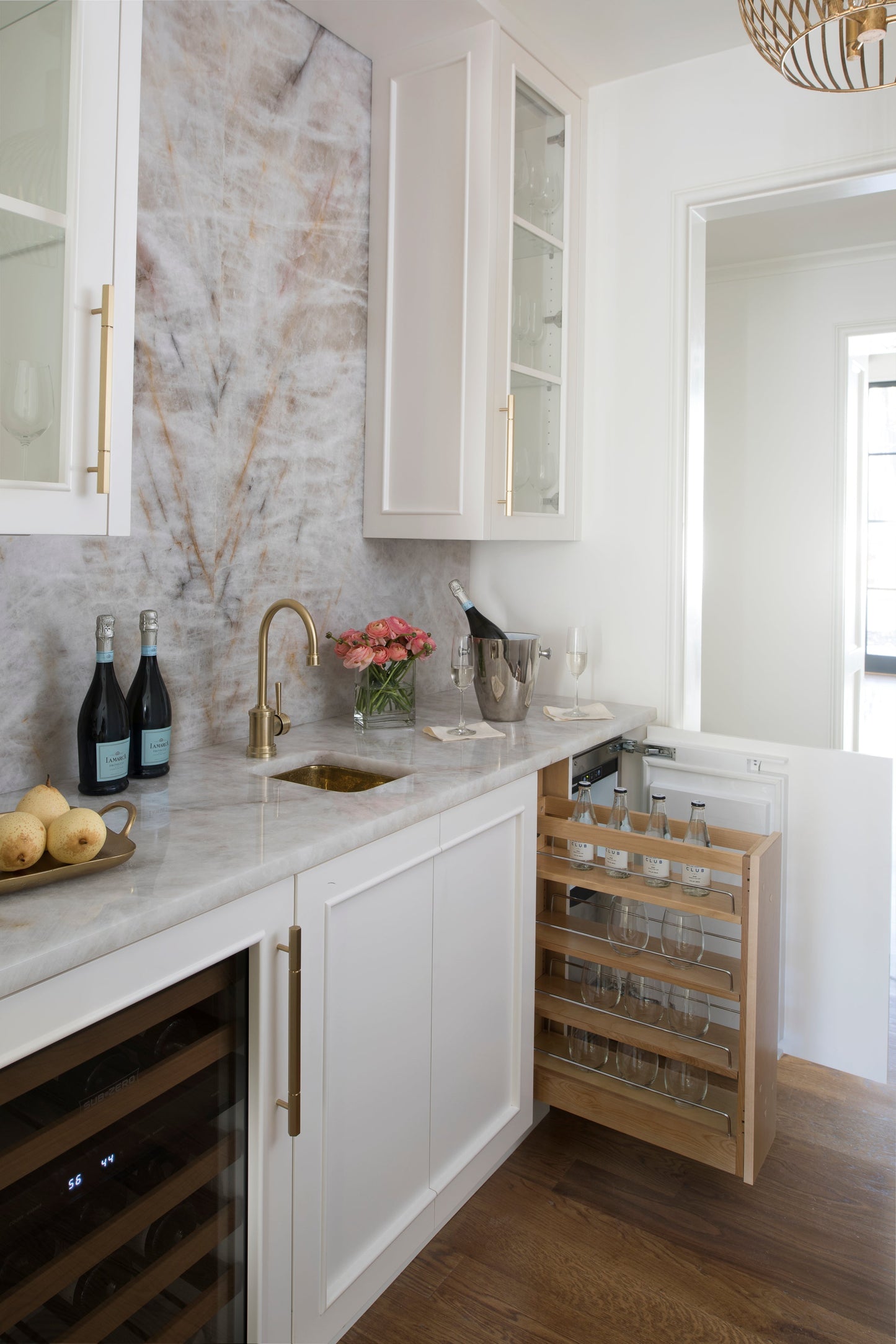 Rev-A-Shelf 6'' Pullout Kitchen Cabinet Organizer Soft-close, 448-BCSC-5C