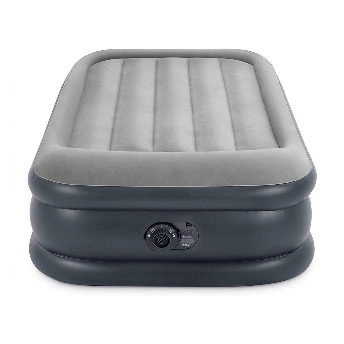 Intex Dura Beam Deluxe Pillow Bed with Built In Pump, Twin
