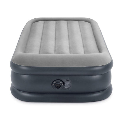 Intex Dura Beam Deluxe Pillow Bed with Built In Pump, Twin