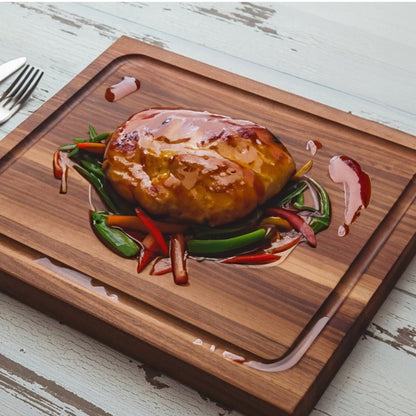 John Boos Walnut Wood Juice Groove Cutting Board w/Boos Block Care Cream, 3 Pack