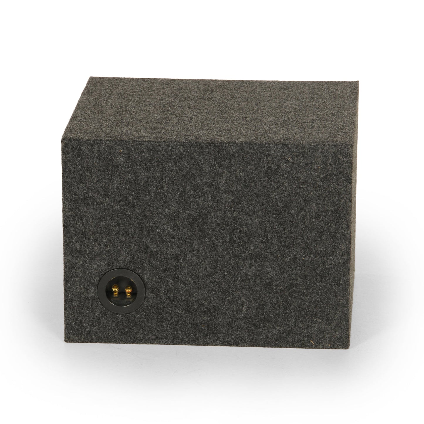 QPower QBASS Dual Vented 12 Inch Single Audio Subwoofer Enclosure Box, Charcoal - Find Fresh Goods
