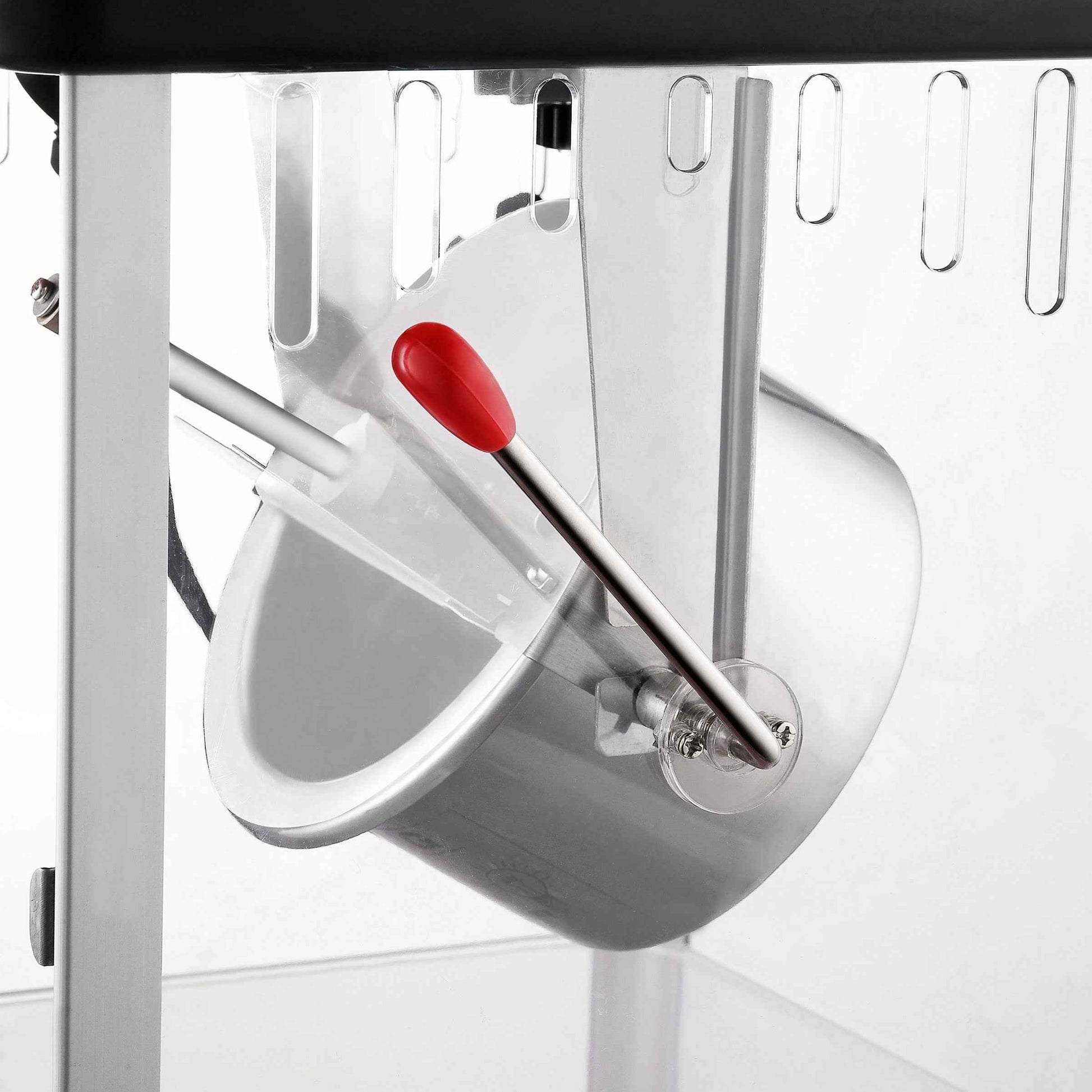 Great Northern Popcorn 2.5oz Pop Pup Popcorn Machine for Home, Black