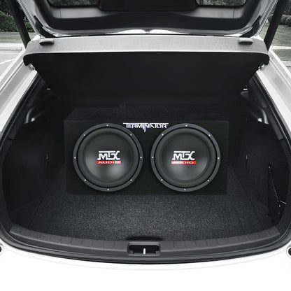MTX TNE212D 12-Inch 1200-Watt Car Audio Dual Loaded Subwoofer Box Enclosure - Find Fresh Goods