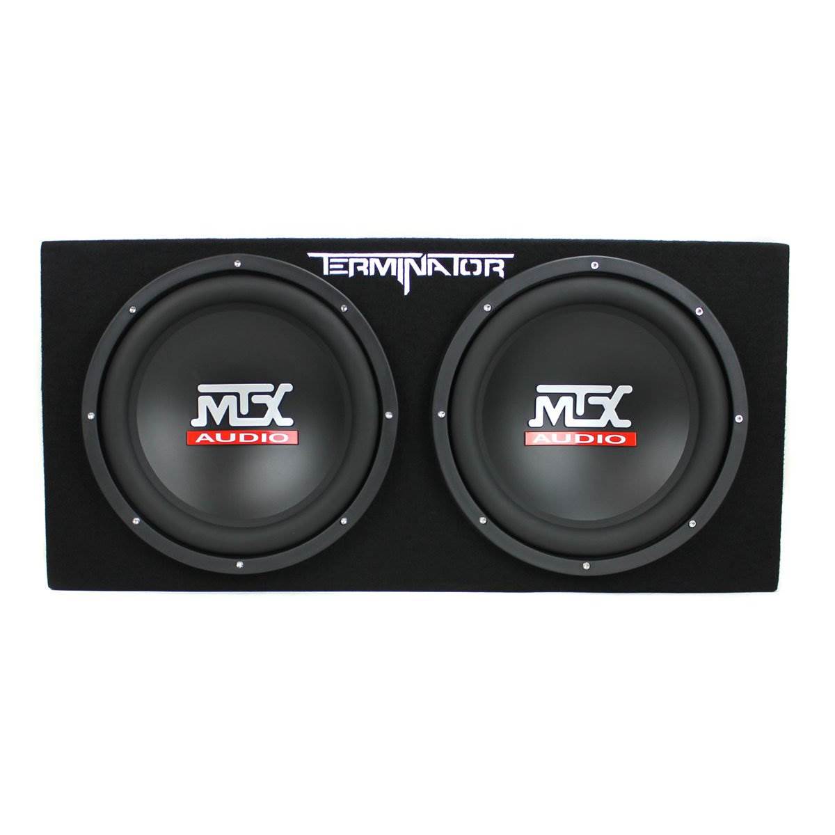 MTX 12 Inch Subwoofer Box, Crunch 2 Channel Amplifier, & Soundstorm Wiring Kit - Find Fresh Goods
