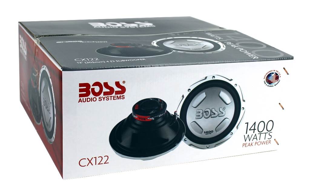 BOSS AUDIO Chaos CX122 12" 2800 Watt Car Power Subwoofer Sub Woofer PAIR - Find Fresh Goods