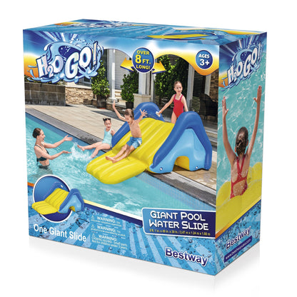 Bestway H2OGO! Giant Inflatable Pool Water Slide with Built-In Sprinkler, 2 Pack