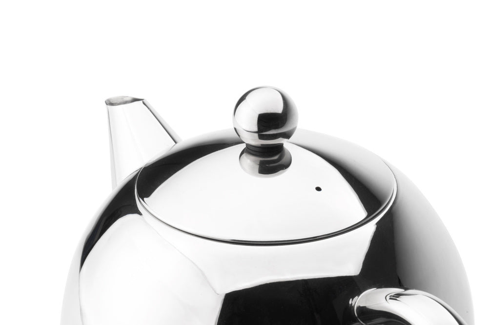 Bredemeijer Santhee Stainless Steel Glossy Teapot – 17 oz
