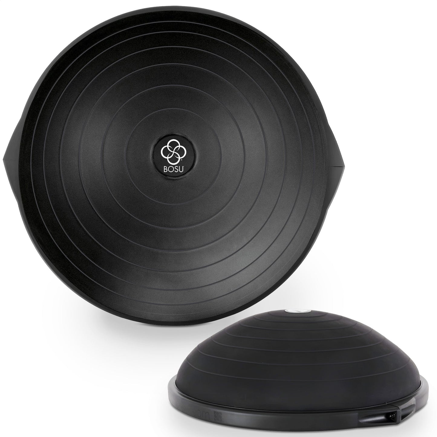 BOSU 26 Inch Yoga Sports Pro Balance Trainer Ball Exercise Equipment, Black