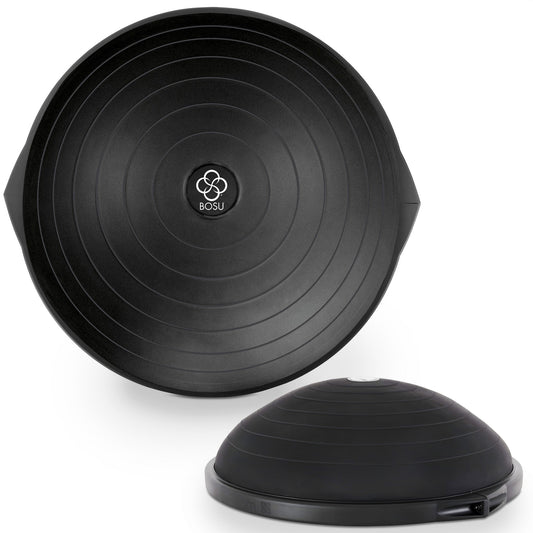 BOSU 26 Inch Yoga Sports Pro Balance Trainer Ball Exercise Equipment, Black