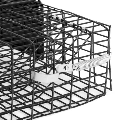 Rugged Ranch Chipmunkinator Chipmunk Squirrel Metal 2 Door Trap Cage (4 Pack)