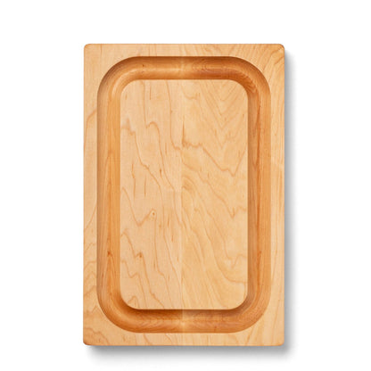 John Boos Chop N Slice Maple Wood Edge Grain Cutting Board, 8" x 12" x 1.25"