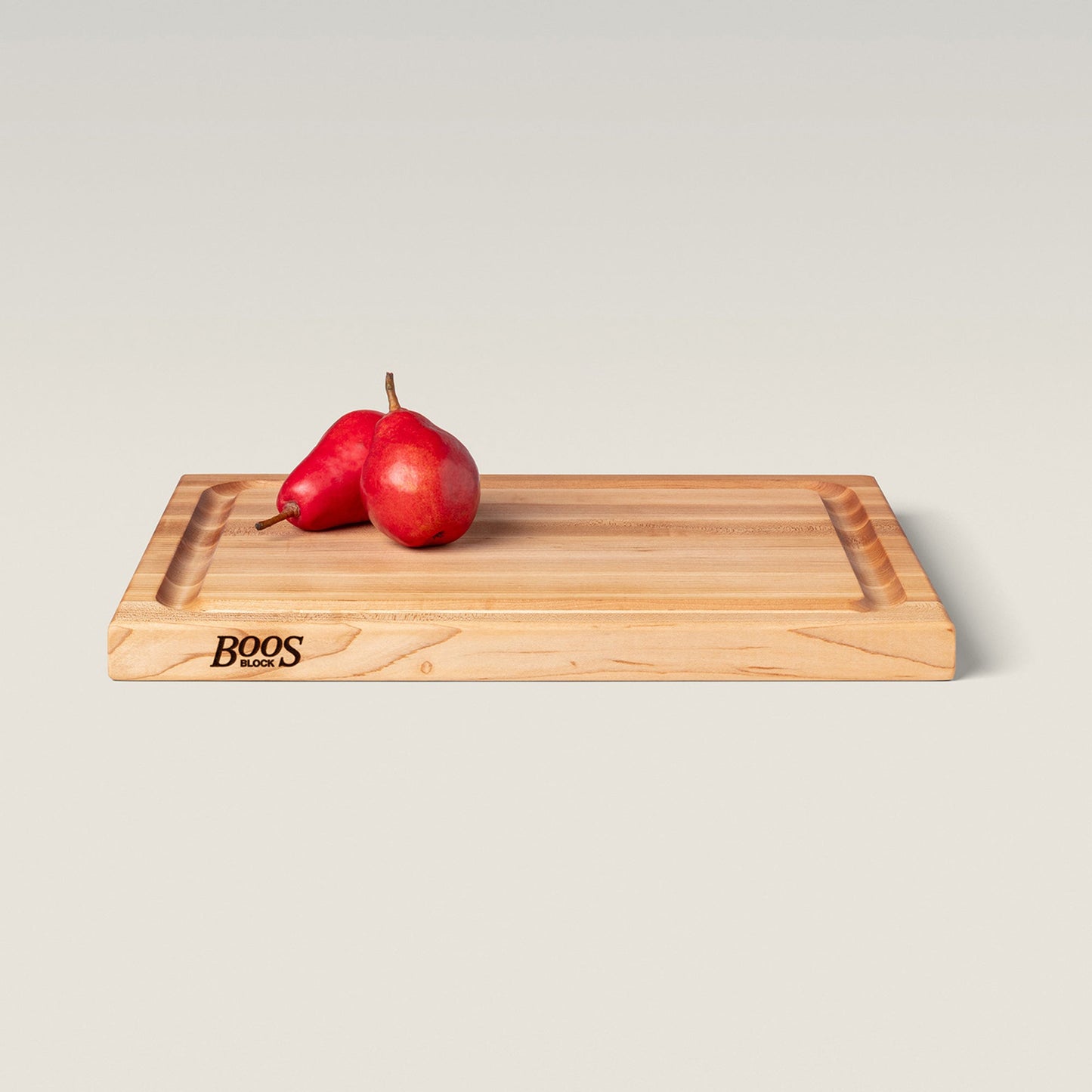 John Boos Large Maple Wood Edge Grain Reversible Cutting Board, 20" x 15" x 1.5"