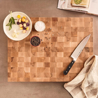 John Boos Large Maple Wood End Grain Cutting Board for Kitchen 20" x 15" x 2.25"