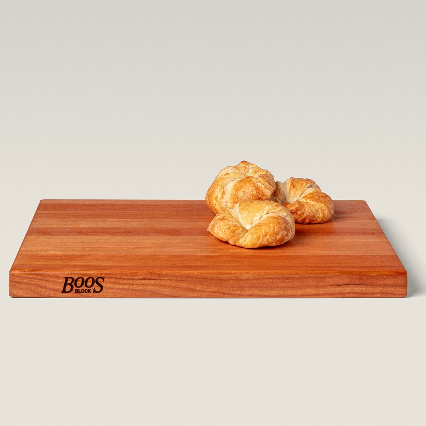 John Boos Cherry Wood Edge Grain Reversible Cutting Board, 20 x 15 x 1.5 Inches