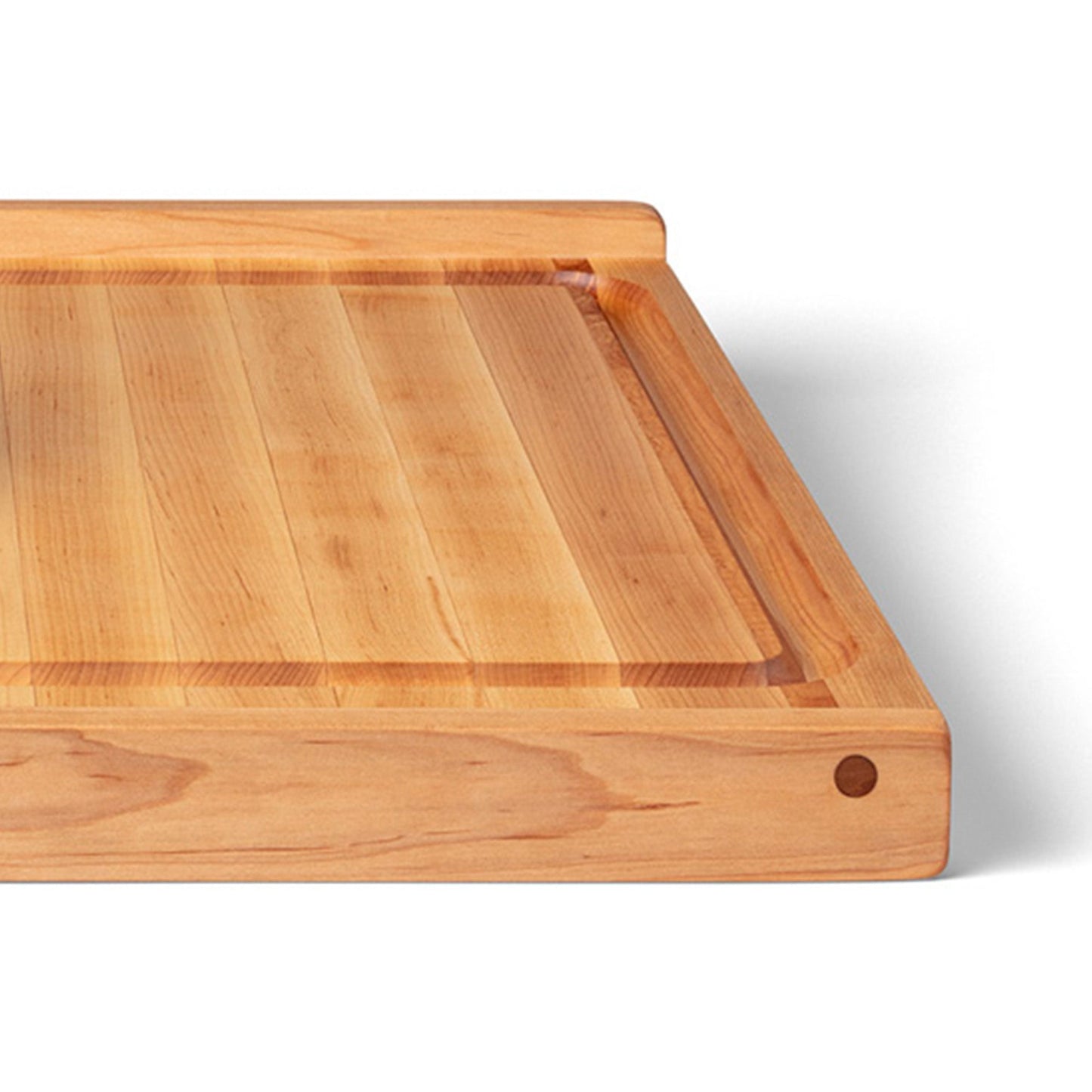John Boos Countertop Reversible Wood Cutting Board with Juice Groove, Maple