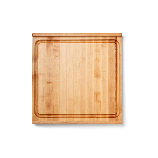 John Boos Countertop Reversible Wood Cutting Board with Juice Groove, Maple