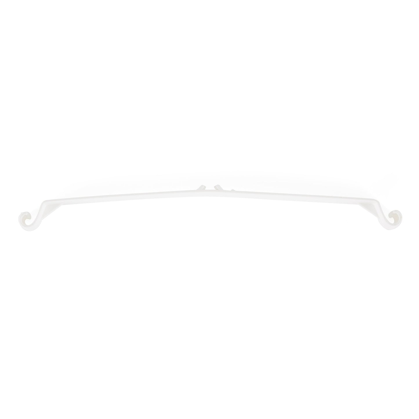 The HC Companies 30 Inch Eclipse Window Flower Box with Removable Saucer, White