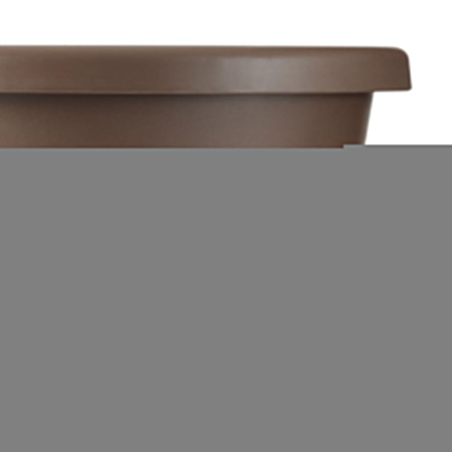 The HC Companies 14 Inch Indoor or Outdoor Classic Flower Pot Planter, Chocolate