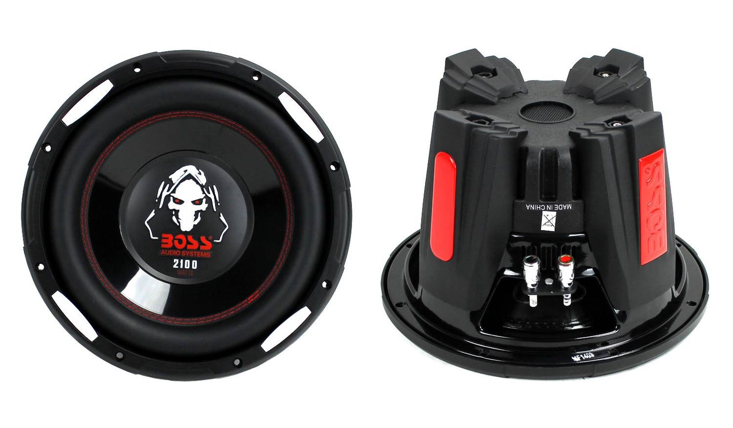 BOSS AUDIO Phantom P106DVC 10" 4200W DVC Car Subwoofers Power Subs PAIR - Find Fresh Goods