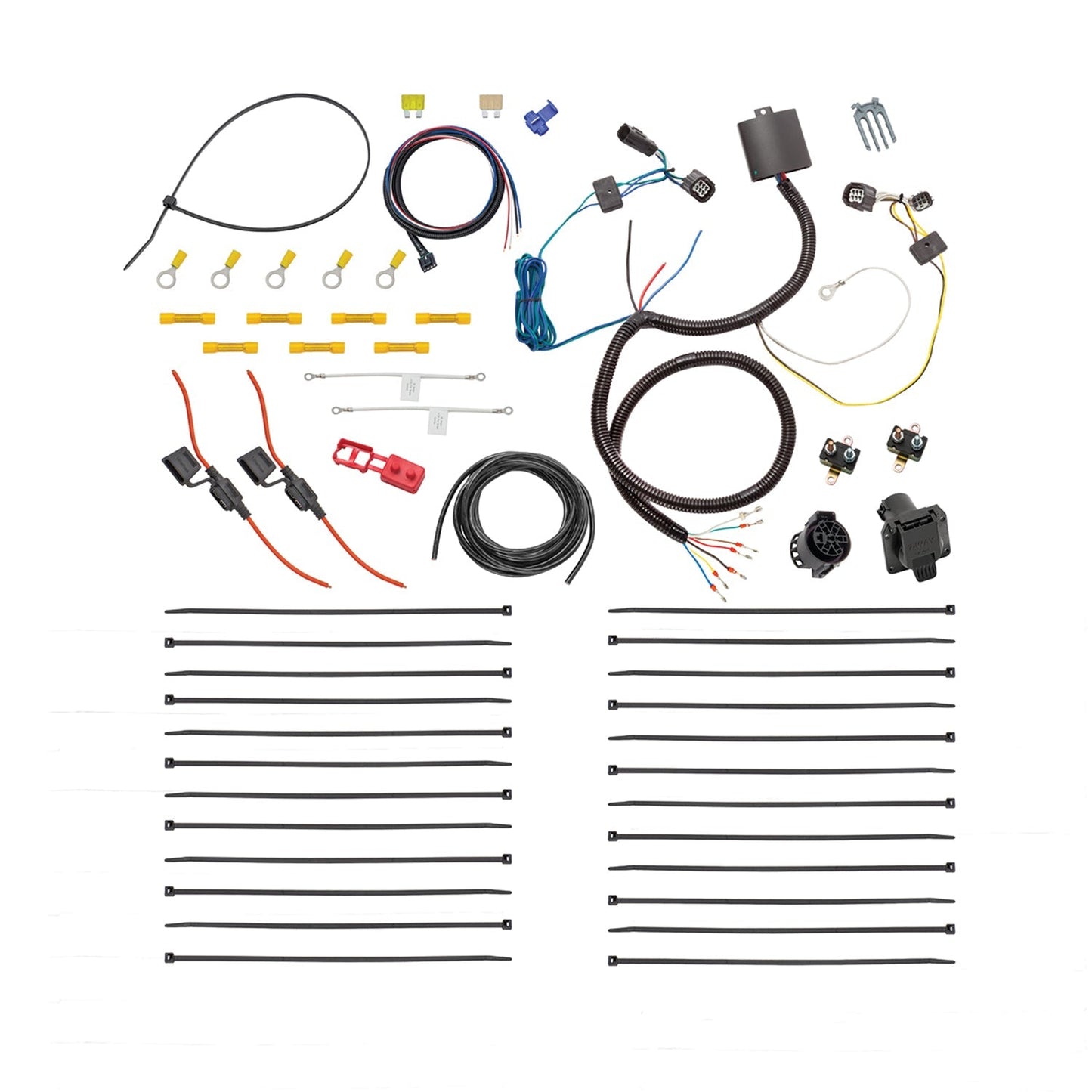 Tekonsha 22121 7 Way Tow Harness Wiring Kit Compatible with Select Ford Models - Find Fresh Goods