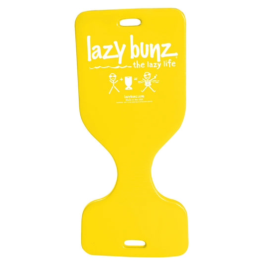 TRC Recreation Lazy Bunz Foam Water Saddle Swimming Pool Lounger Float, Yellow