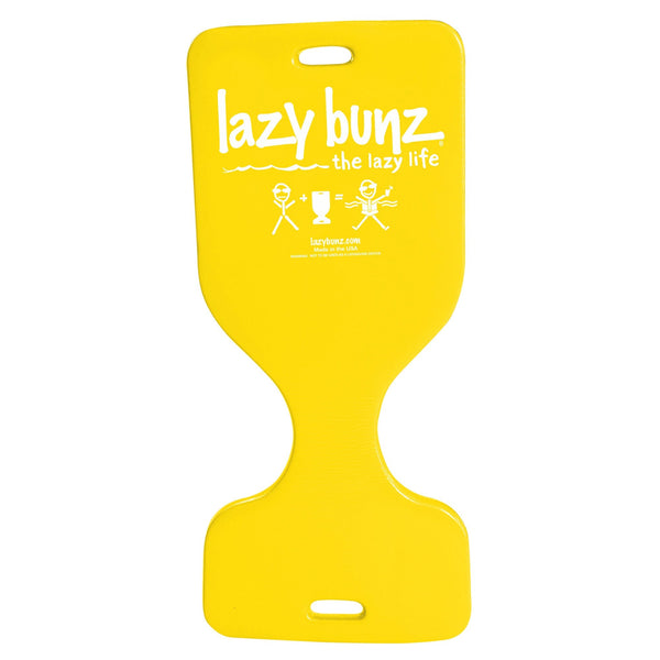 TRC Recreation Lazy Bunz Foam Water Saddle Swimming Pool Lounger Float, Yellow