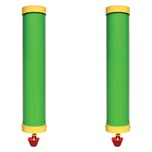 Rugged Ranch High End Hen 2 Gallon Poultry Waterer and Mounting System (2 Pack)