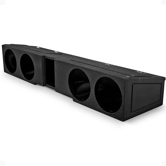 QPower QBGMCFF0740 8 Inch Quad Port Subwoofer Box for GMC and Chevy Crew Cab - Find Fresh Goods