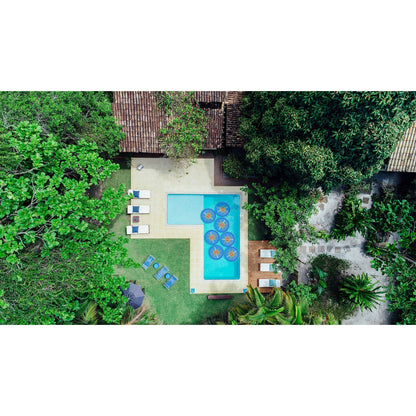 Solar Sun Rings UV Resistant Swimming Pool Spa Heater Circular Solar Cover, Blue