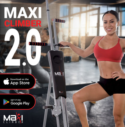 MaxiClimber Vertical Climber Exercise Machine, Home Gym Total Body Equipment