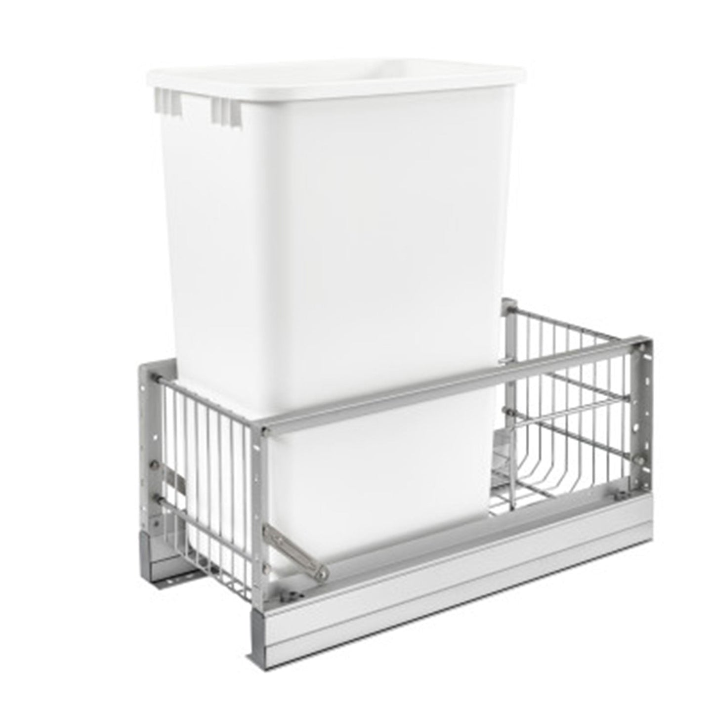Rev-A-Shelf Single Pullout 50 qt. Kitchen Trash Can w/ Soft-Close, 5349-1550DM-1