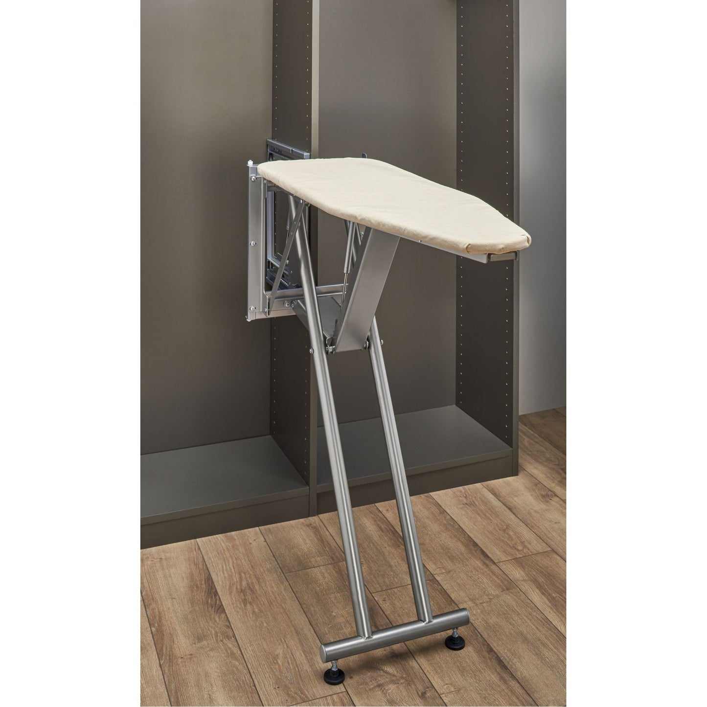 Rev-A-Shelf Sidelines Premiere Pop Up Ironing Board w/ Soft-close, CPUIBSL-14-SM