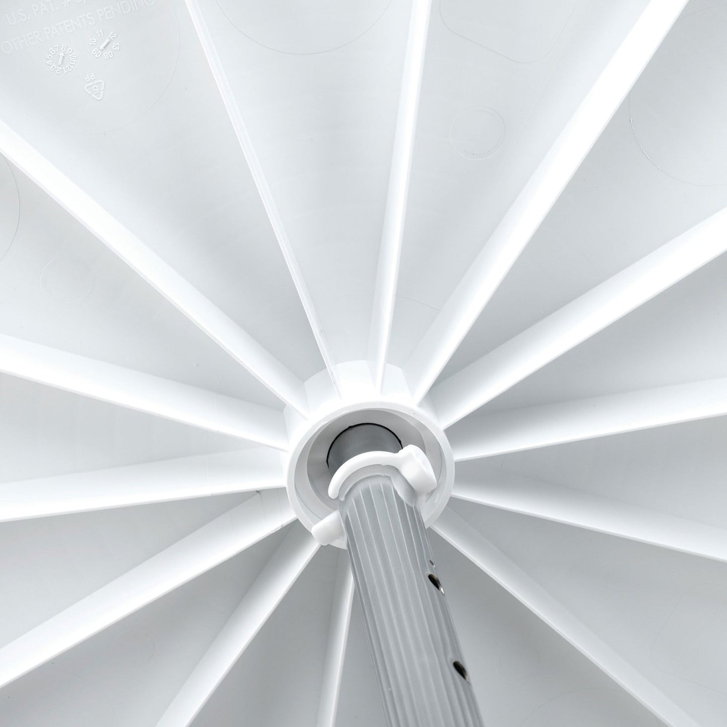 Rev-A-Shelf 28'' Lazy Susan Full-Circle Polymer Two-Shelf, White, 2062-28-11-1