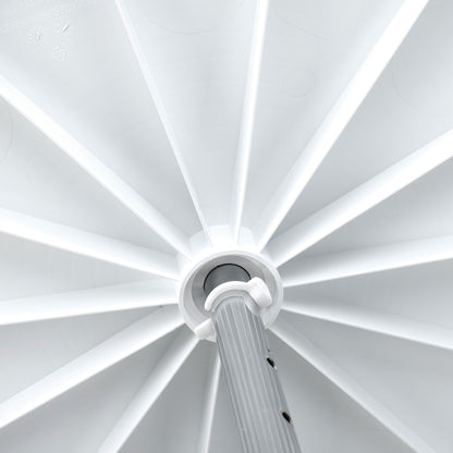 Rev-A-Shelf 28'' Lazy Susan Full-Circle Polymer Two-Shelf, White, 2062-28-11-1