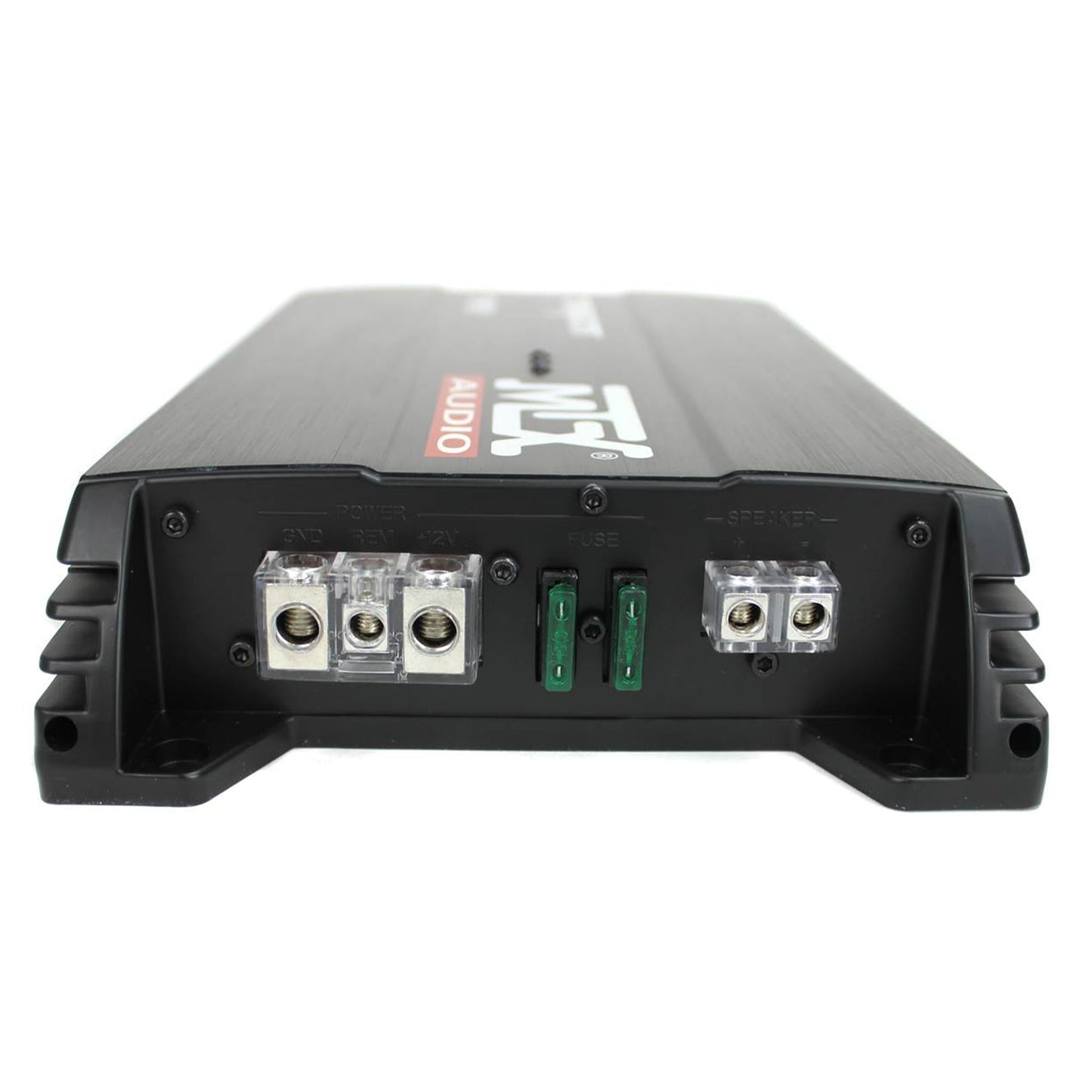 MTX 12" Dual Loaded Car Subwoofer w/ Sub Box, Amplifier, & QPower Wiring Amp Kit - Find Fresh Goods