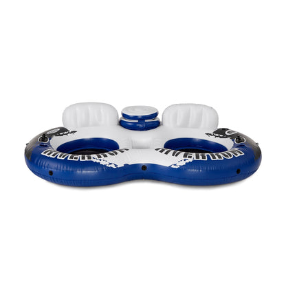 Intex River Run II 2 Person Water Tubes Outdoor Pool Lake Floating Raft Lounger