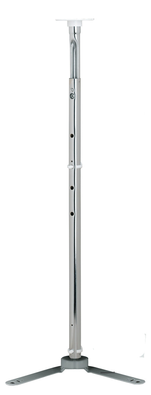 Rev-A-Shelf 18'' Lazy Susan Pie-Cut Polymer Two-Shelf, White, LD-2942-18-11-1