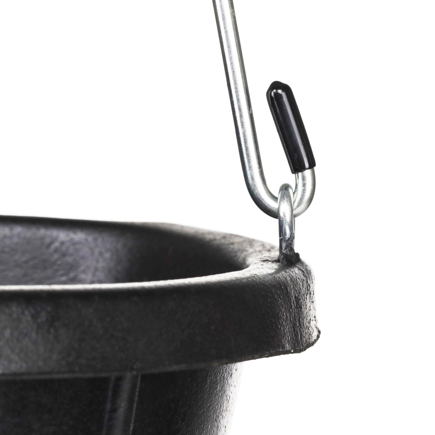 Farm Innovators FB-80R Rubber 3 Gallon Flat Back Heated Bucket, 70 Watt, Black