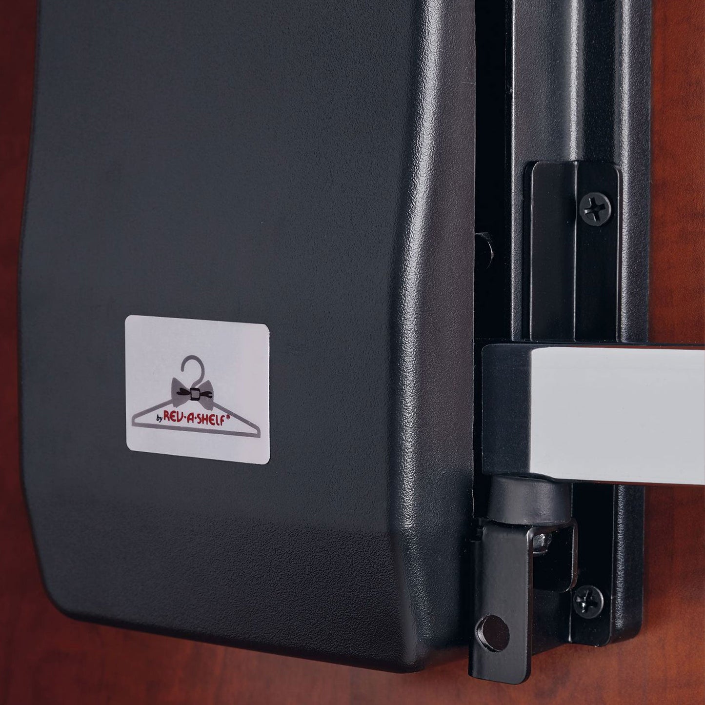 Rev-A-Shelf 21.5" - 26" Adjustable Pulldown Closet Rod, Chrome, CPDR-1826