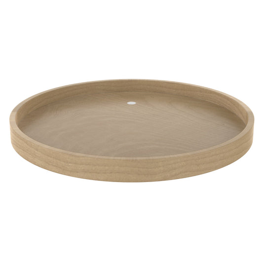 Rev-A-Shelf 24" Lazy Susan Full-Circle Wood, Corner Cabinet with Steel Bearings