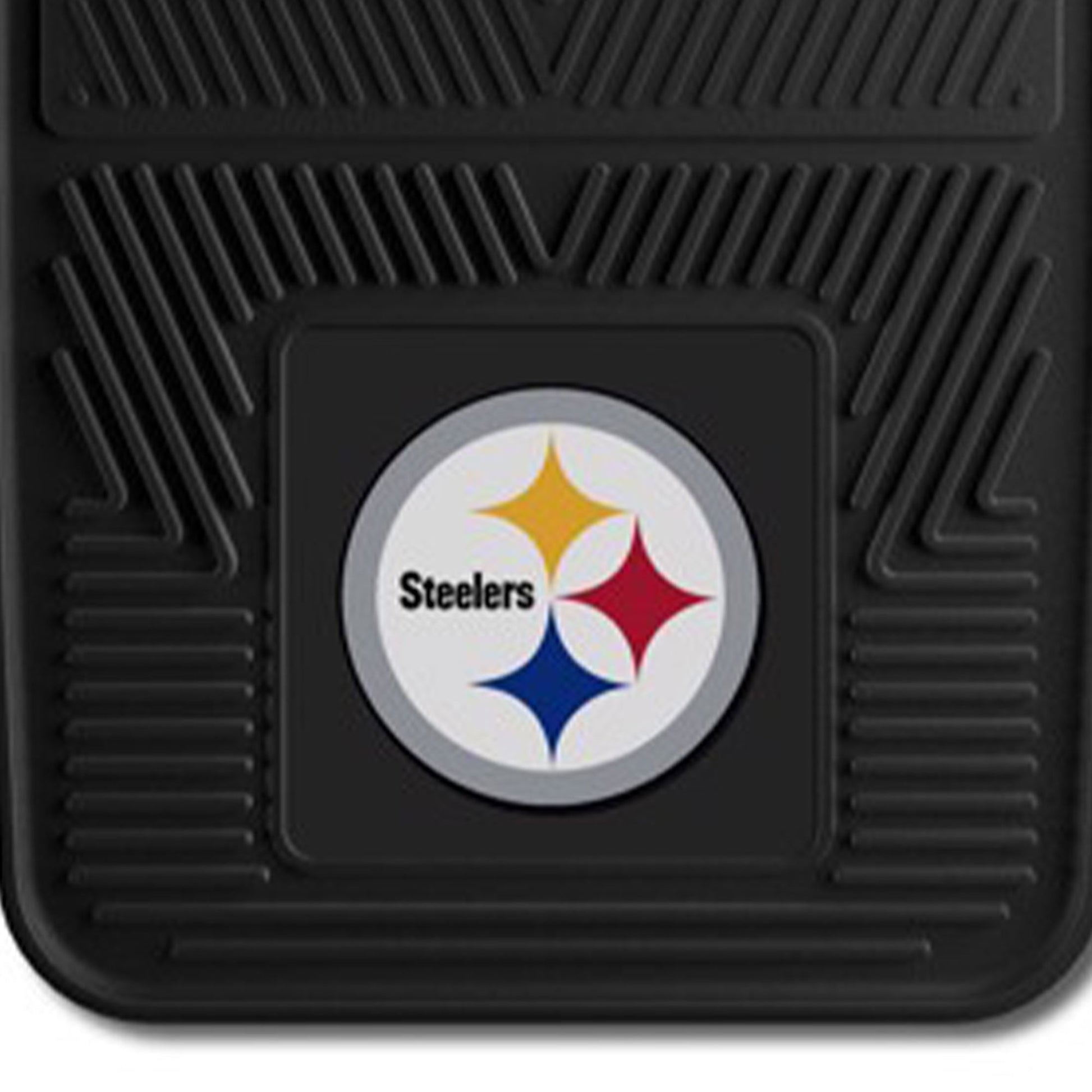 Fanmats 27x17in Vinyl Front Car Floor Mat 2 Piece Set, NFL Pittsburgh Steelers - Find Fresh Goods