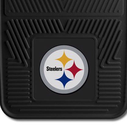 Fanmats 27x17in Vinyl Front Car Floor Mat 2 Piece Set, NFL Pittsburgh Steelers - Find Fresh Goods