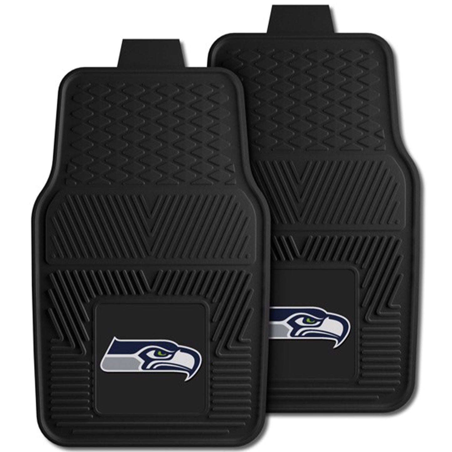 Fanmats 27x17 Inch Vinyl Front Car Floor Mat 2 Piece Set, NFL Seattle Seahawks - Find Fresh Goods